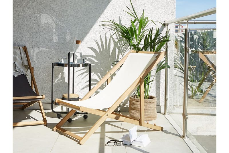 Aurinkotuoli Stubbsveden - Ruskea - Puutarhakalusteet - Puutarhatuoli - Aurinkotuoli