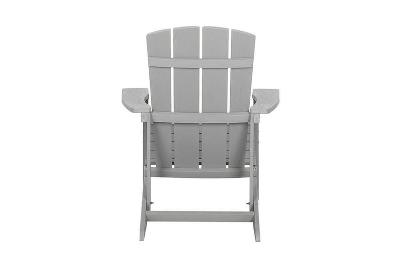 Kansituoli Adirondack 88x75x88 cm - Harmaa - Puutarhakalusteet - Puutarhatuoli - Aurinkotuoli