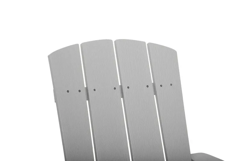 Kansituoli Adirondack 88x75x88 cm - Harmaa - Puutarhakalusteet - Puutarhatuoli - Aurinkotuoli