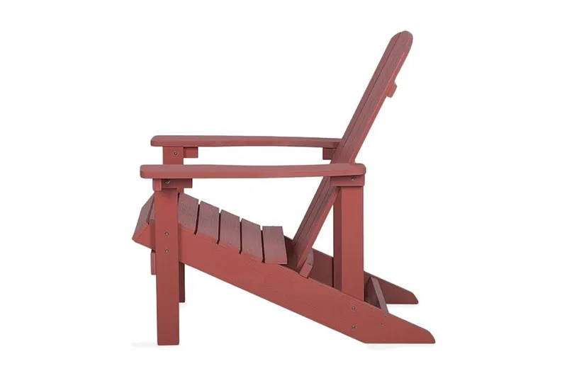 Kansituoli Adirondack 88x75x88 cm, Punainen