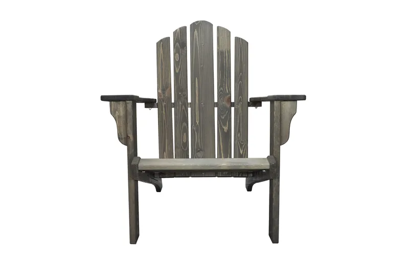 Kansituoli Cranston - Harmaa - Puutarhakalusteet - Puutarhatuoli - Aurinkotuoli