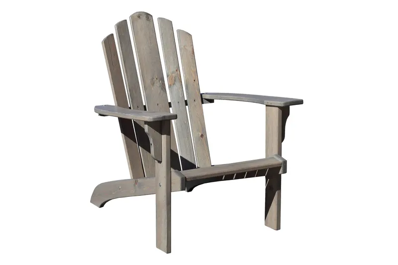 Kansituoli Cranston - Harmaa - Puutarhakalusteet - Puutarhatuoli - Aurinkotuoli