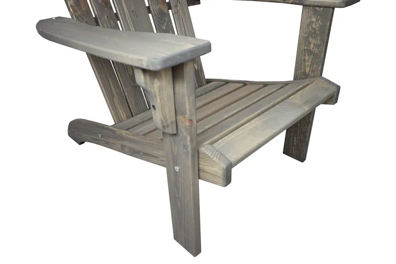 Kansituoli Cranston - Harmaa - Puutarhakalusteet - Puutarhatuoli - Aurinkotuoli