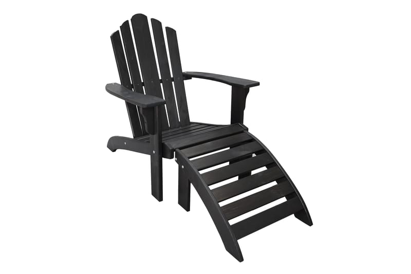 Kansituoli Cranston - Kahvimusta - Puutarhakalusteet - Puutarhatuoli - Aurinkotuoli