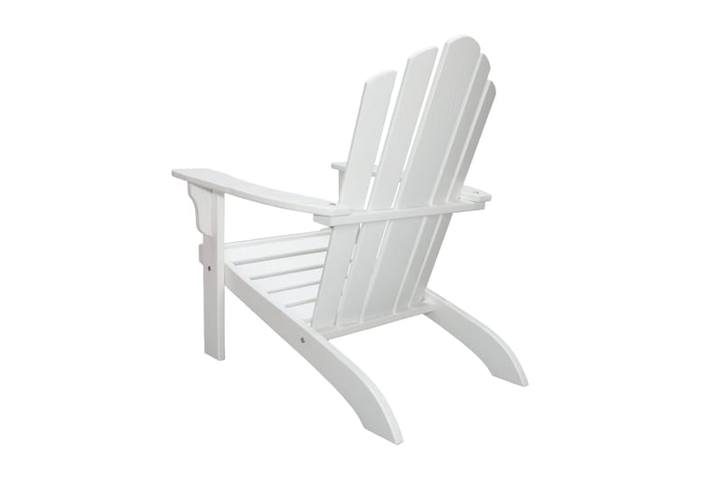 Kansituoli Woonsocket - Valkoinen - Puutarhakalusteet - Puutarhatuoli - Aurinkotuoli - Kansituoli