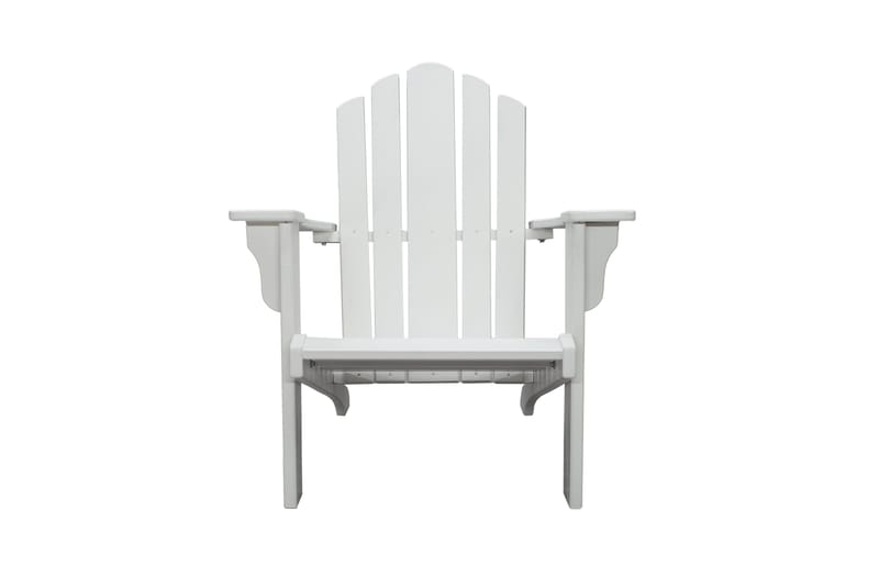 Kansituoli Woonsocket - Valkoinen - Puutarhakalusteet - Puutarhatuoli - Aurinkotuoli - Kansituoli