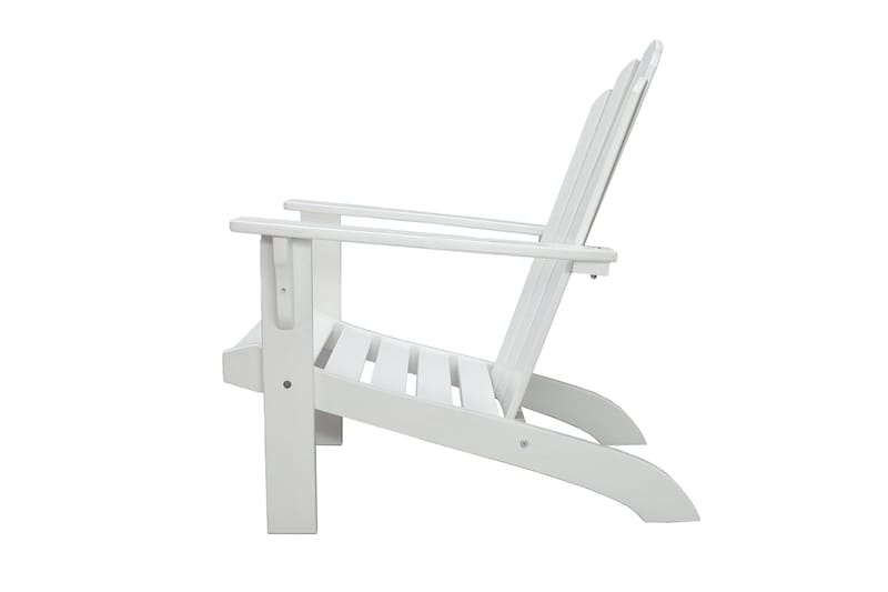 Kansituoli Woonsocket - Valkoinen - Puutarhakalusteet - Puutarhatuoli - Aurinkotuoli - Kansituoli