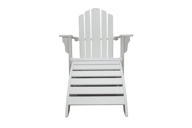 Kansituoli Woonsocket - Valkoinen - Puutarhakalusteet - Puutarhatuoli - Aurinkotuoli
 - Kansituoli