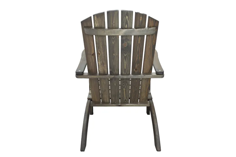 Kansituoli Rolston - Harmaa - Puutarhakalusteet - Puutarhatuoli - Aurinkotuoli