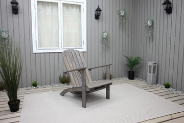 Kansituoli Rolston - Harmaa - Puutarhakalusteet - Puutarhatuoli - Aurinkotuoli
