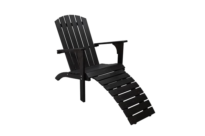 Kansituoli Rolston - Kahvimusta - Puutarhakalusteet - Puutarhatuoli - Aurinkotuoli