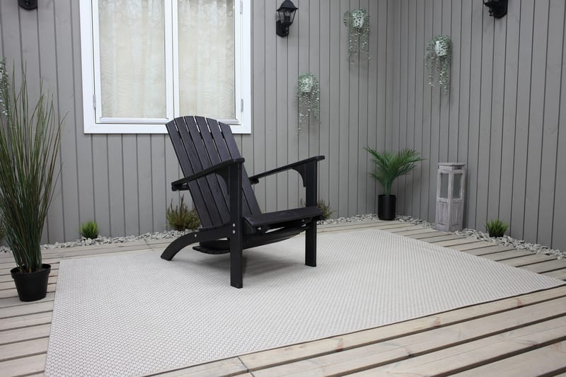 Kansituoli Rolston - Kahvimusta - Puutarhakalusteet - Puutarhatuoli - Aurinkotuoli