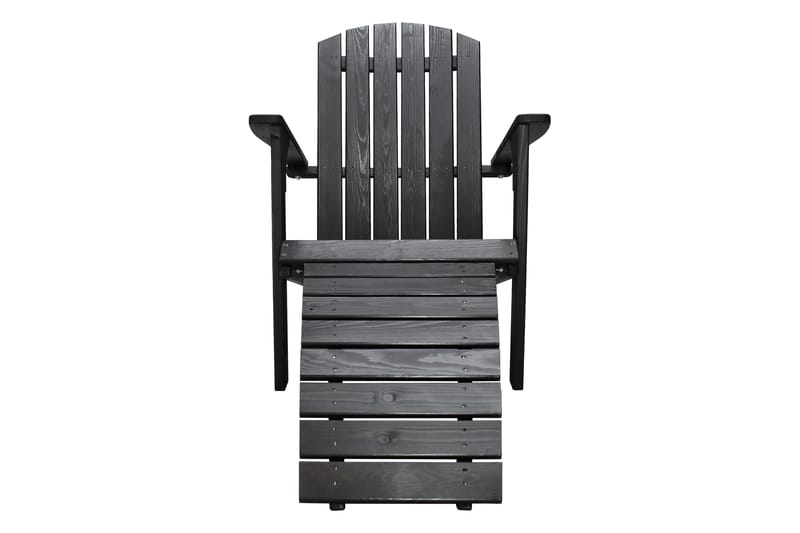 Kansituoli Rolston - Kahvimusta - Puutarhakalusteet - Puutarhatuoli - Aurinkotuoli