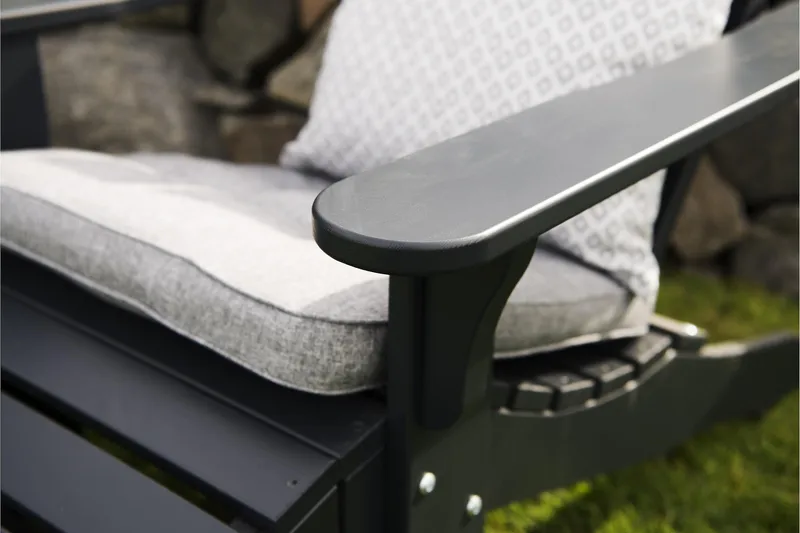 Kansituoli Tennessee jalkatuella 2-pak Harmaa - Hillerstorp - Puutarhakalusteet - Puutarhatuoli - Aurinkotuoli - Kansituoli