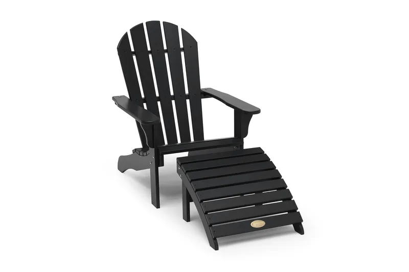 Kansituoli Tennessee jalkatuella Harmaa, Hillerstorp