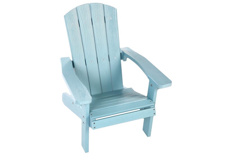 Lastenistuin Adirondack - Sininen - Puutarhakalusteet - Puutarhatuoli - Aurinkotuoli
