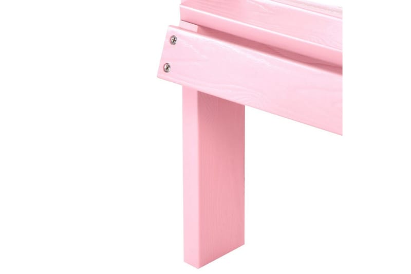 Lastenistuin Adirondack - Vaaleanpunainen - Puutarhakalusteet - Puutarhatuoli - Aurinkotuoli