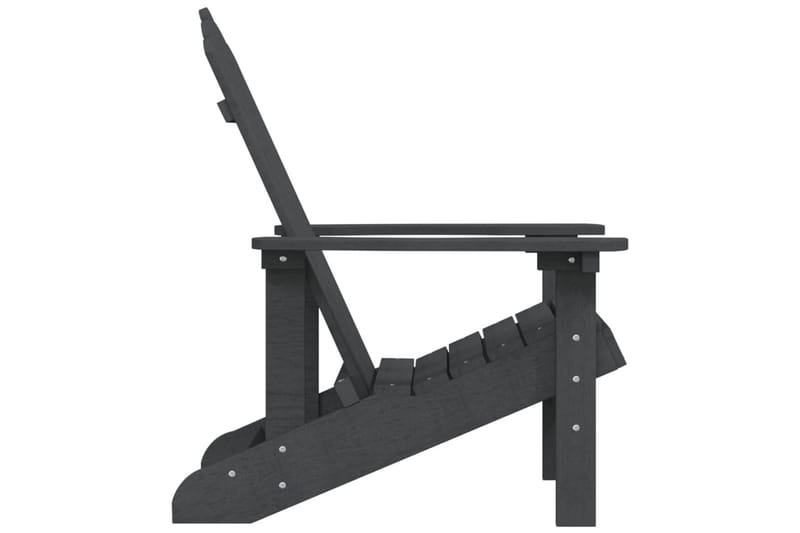 Puutarhatuoli Adirondack HDPE - Antrasiitti - Puutarhakalusteet - Puutarhatuoli - Aurinkotuoli