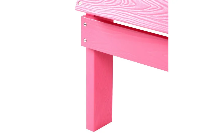 Puutarhatuoli Adirondack - Vaaleanpunainen, 75x88x88 cm - Puutarhakalusteet - Puutarhatuoli - Aurinkotuoli