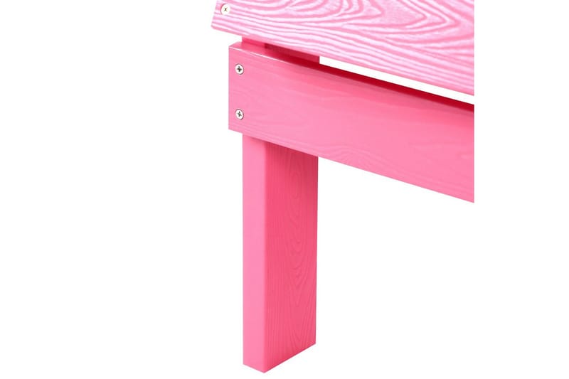 Puutarhatuoli Adirondack - Vaaleanpunainen, 75x88x88 cm - Puutarhakalusteet - Puutarhatuoli - Aurinkotuoli