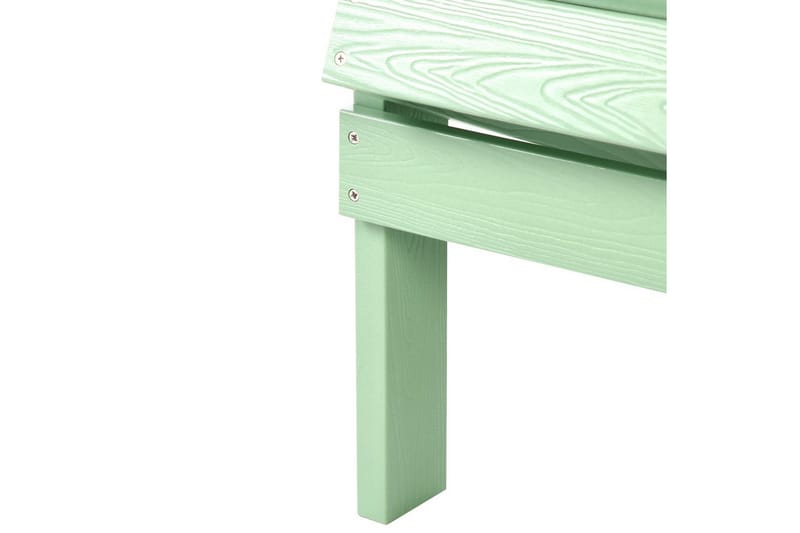 Puutarhatuoli Adirondack - Vihreä, 75x88x88 cm - Puutarhakalusteet - Puutarhatuoli - Aurinkotuoli