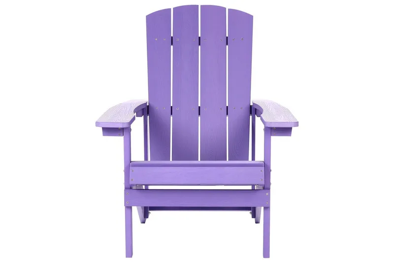 Puutarhatuoli Adirondack - Violetti, 75x88x88 cm - Puutarhakalusteet - Puutarhatuoli - Aurinkotuoli