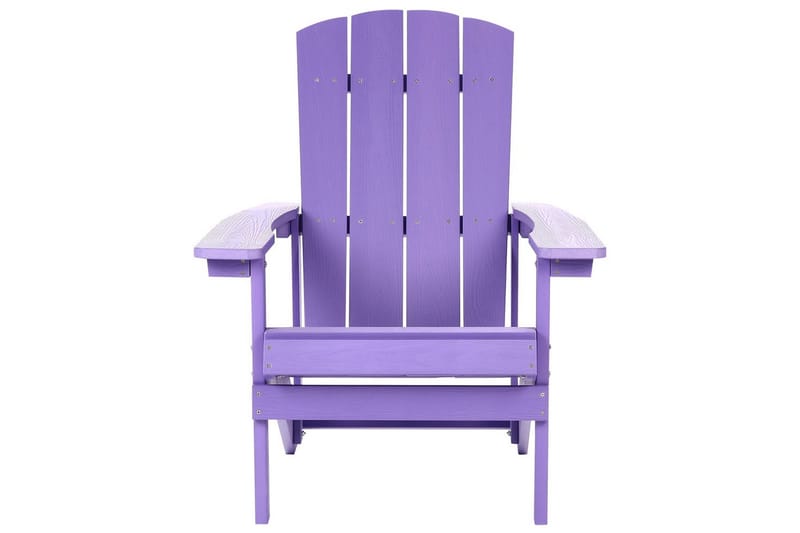 Puutarhatuoli Adirondack - Violetti, 75x88x88 cm - Puutarhakalusteet - Puutarhatuoli - Aurinkotuoli