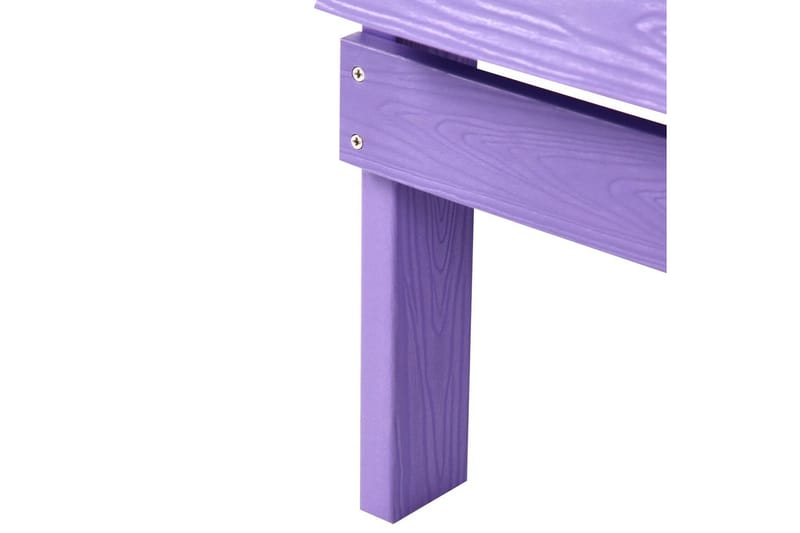 Puutarhatuoli Adirondack - Violetti, 75x88x88 cm - Puutarhakalusteet - Puutarhatuoli - Aurinkotuoli
