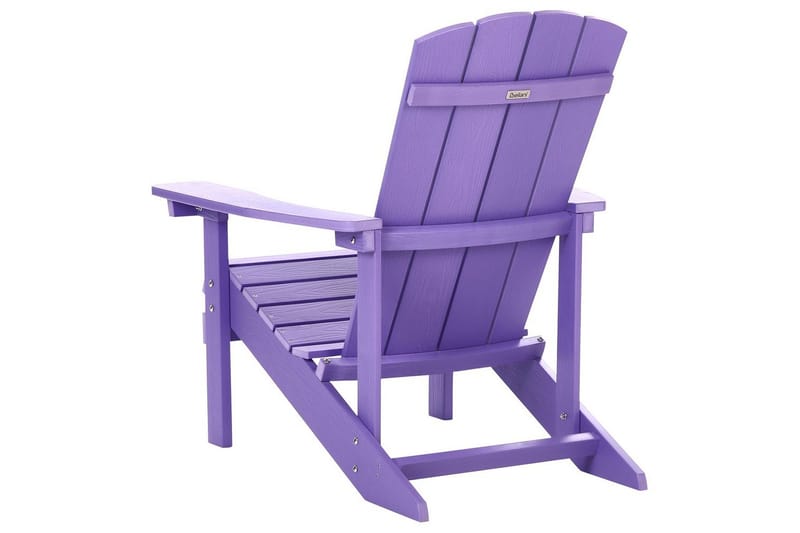 Puutarhatuoli Adirondack - Violetti, 75x88x88 cm - Puutarhakalusteet - Puutarhatuoli - Aurinkotuoli