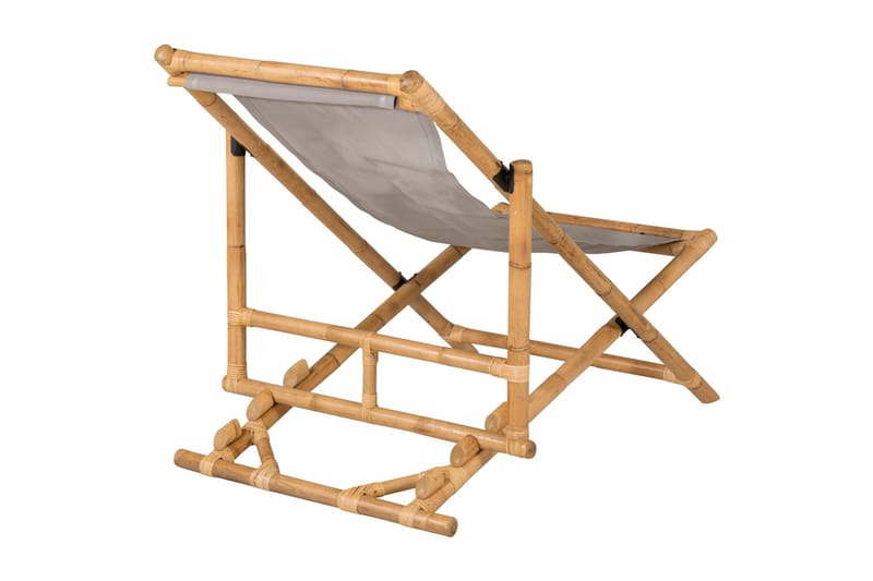 Tuoli Cane pehmusteella Taitettava Puu - Puu/Luonnonväri - Puutarhakalusteet - Puutarhatuoli - Aurinkotuoli