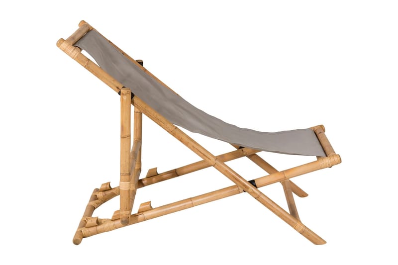 Tuoli Cane pehmusteella Taitettava Puu - Puu/Luonnonväri - Puutarhakalusteet - Puutarhatuoli - Aurinkotuoli