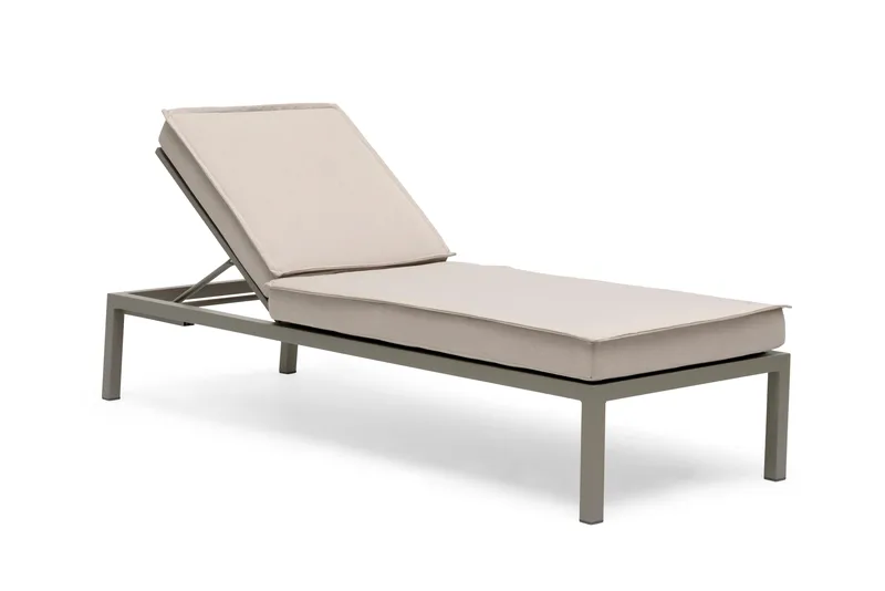 Aurinkovuode Hillerstorp Jet Set - Beige - Puutarhakalusteet - Puutarhatuoli - Aurinkosänky & aurinkovaunu