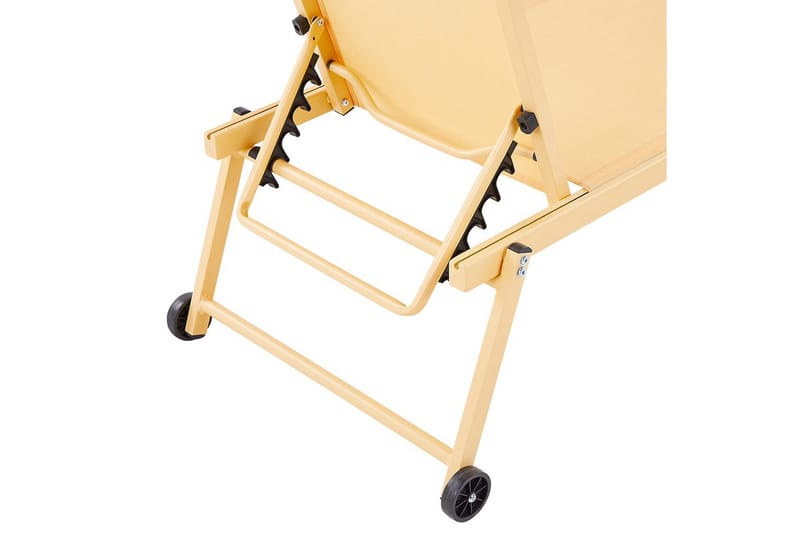 Aurinkovuode Portofino - Keltainen - Puutarhakalusteet - Puutarhatuoli - Aurinkosänky & aurinkovaunu