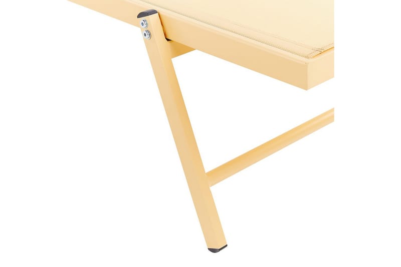 Aurinkovuode Portofino - Keltainen - Puutarhakalusteet - Puutarhatuoli - Aurinkosänky & aurinkovaunu