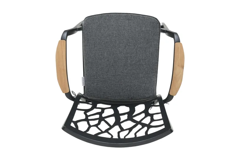 Baarijakkara Portals - Musta - Puutarhakalusteet - Puutarhatuoli - Ulkotilan baarituoli