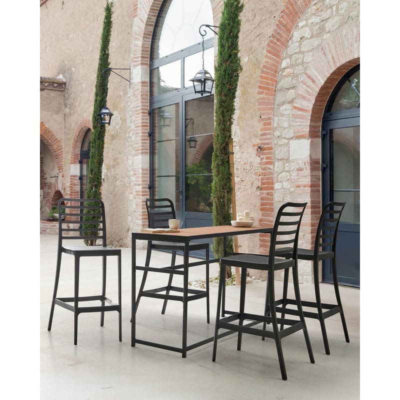 Baarituoli Seceda 4-pakkaus - Puutarhakalusteet - Puutarhatuoli - Ulkotilan baarituoli