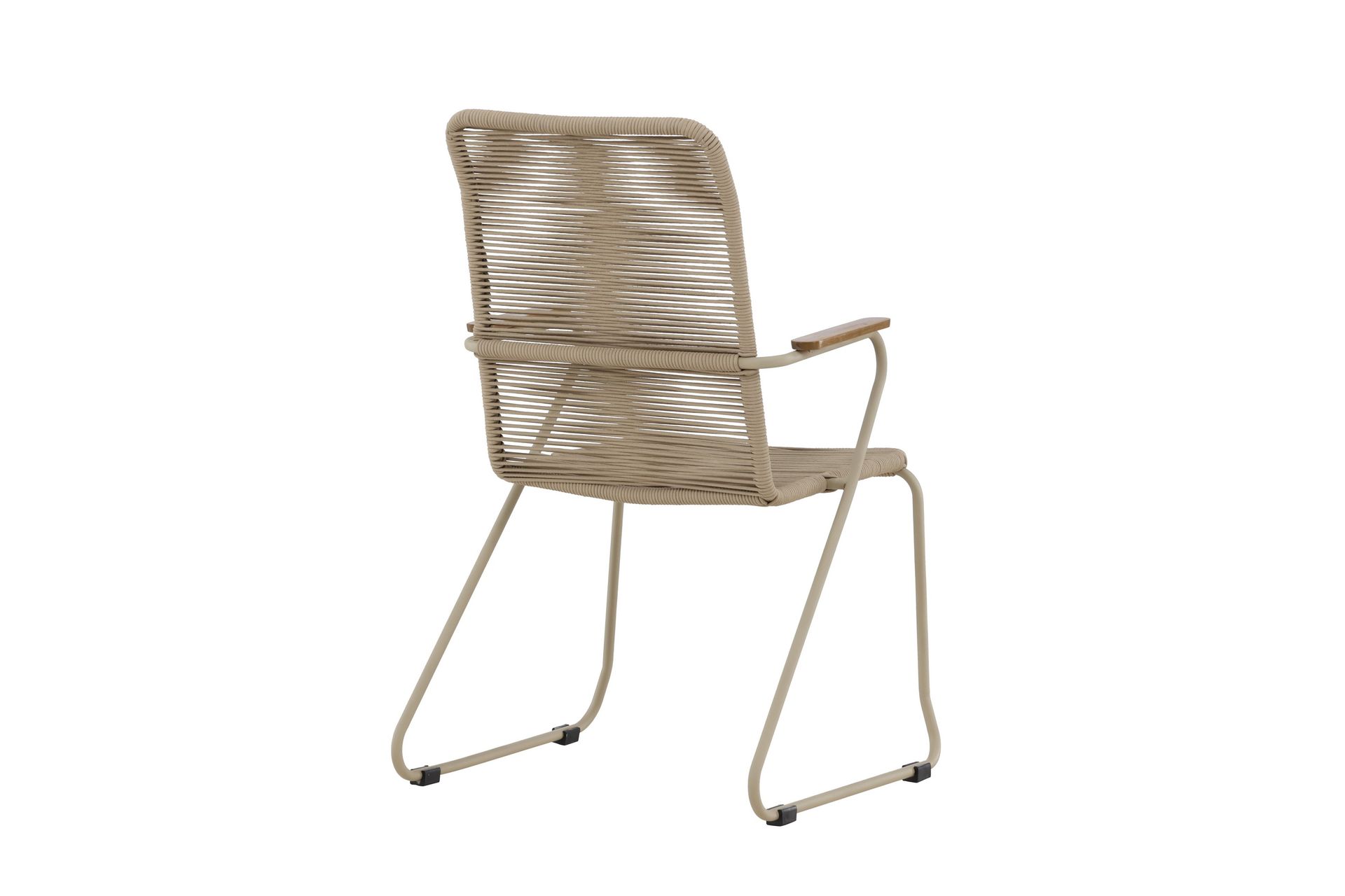 Bois Käsinojallinen tuoli Ulkokäyttöön - Beige - Puutarhakalusteet - Puutarhatuoli - Karmituoli ulos