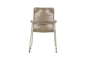 Bois Käsinojallinen tuoli Ulkokäyttöön - Beige - Puutarhakalusteet - Puutarhatuoli - Karmituoli ulos