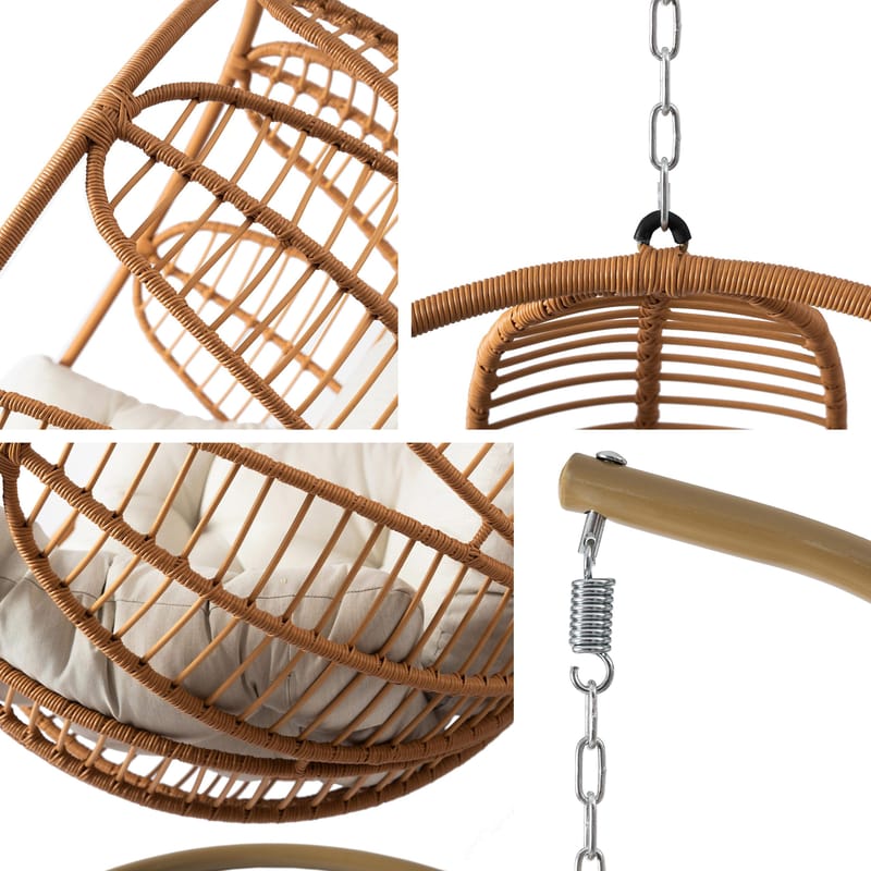 Bravion-ulkokäyttöön tarkoitettu riippukeinu - vihreä - Puutarhakalusteet - Puutarhatuoli - Riipputuoli