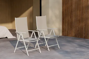 Break Käsinojallinen tuoli Ulkokäyttöön - Beige - Puutarhakalusteet - Puutarhatuoli - Karmituoli ulos