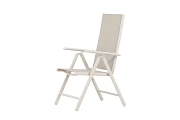 Break Käsinojallinen tuoli Ulkokäyttöön - Beige - Puutarhakalusteet - Puutarhatuoli - Karmituoli ulos