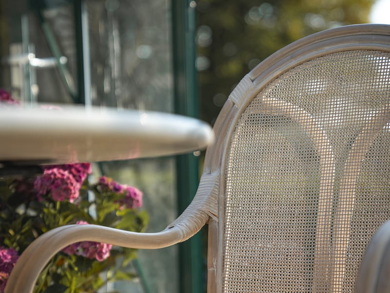 Cafétuoli Hillerstorp Silja - Harmaa - Puutarhakalusteet - Puutarhatuoli - Karmituoli ulos