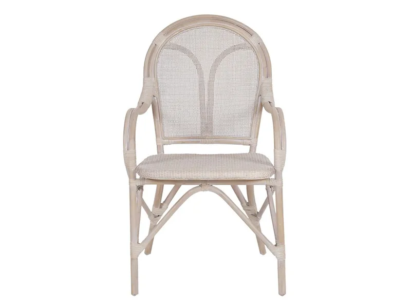 Cafétuoli Hillerstorp Silja - Harmaa - Puutarhakalusteet - Puutarhatuoli - Karmituoli ulos