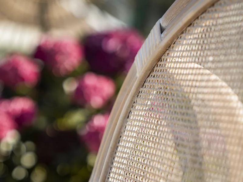 Cafétuoli Hillerstorp Silja - Harmaa - Puutarhakalusteet - Puutarhatuoli - Karmituoli ulos