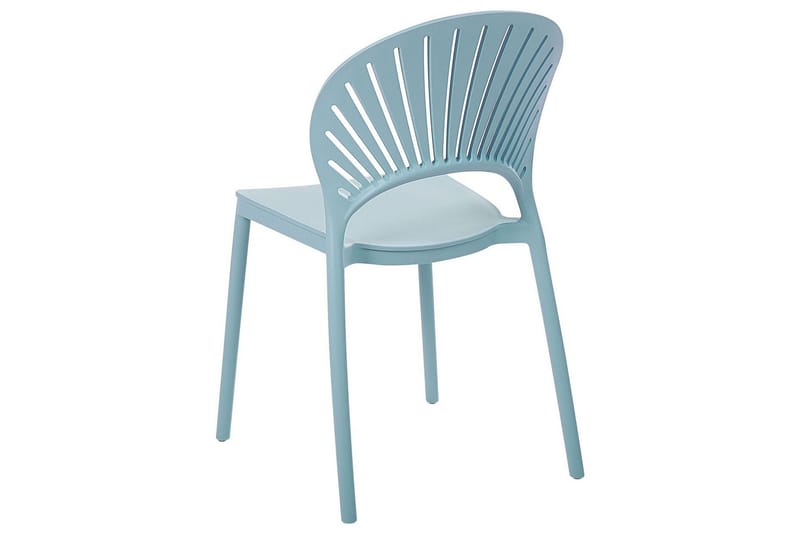 Casarano Ruokatuoli Ulkokäyttöön - Sininen - Puutarhakalusteet - Puutarhatuoli - Karmituoli ulos