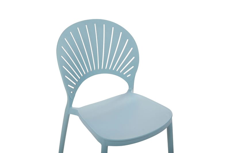 Casarano Ruokatuoli Ulkokäyttöön - Sininen - Puutarhakalusteet - Puutarhatuoli - Karmituoli ulos