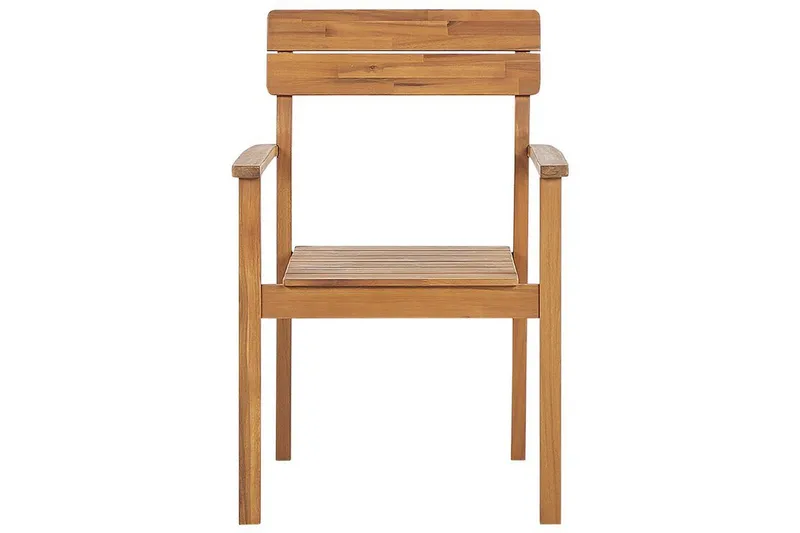 Cellino Käsinojatuoli - Vaalean Ruskea - Puutarhakalusteet - Puutarhatuoli - Karmituoli ulos