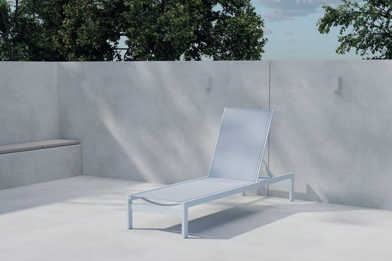 Copacabana aurinkotuoli ulkokäyttöön, Vaaleansininen