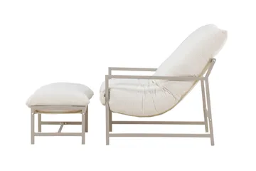 Corso Ulkotuoli - Beige - Puutarhakalusteet - Puutarhatuoli - Ulkotilan nojatuolit