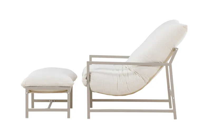 Corso Ulkotuoli - Beige - Puutarhakalusteet - Puutarhatuoli - Ulkotilan nojatuolit